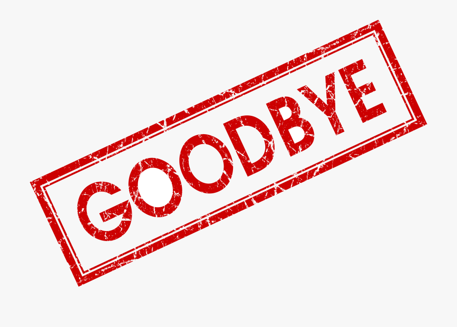 goodbye clipart transparent background