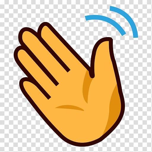 goodbye clipart wave hand