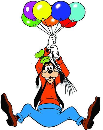 goofy clipart balloon