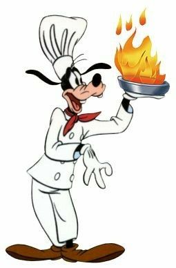 goofy clipart cooking