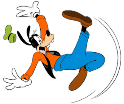 Png and vectors for. Goofy clipart patient falls