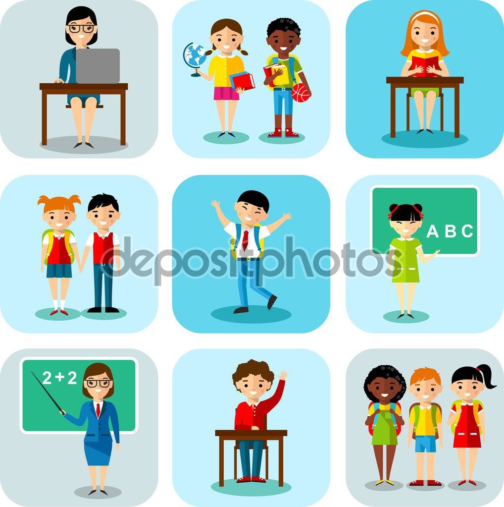Learning styles cartoon search. Google clipart style