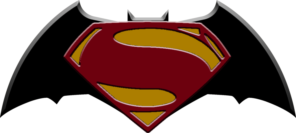 Superheroes batman and superman