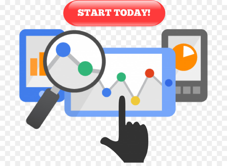 Search icon technology text. Google clipart today