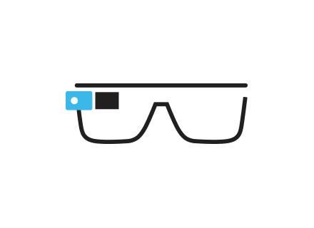 Developers learn the design. Google glass png