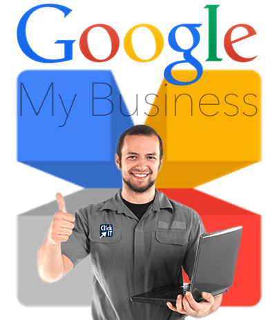 Listing service website design. Google my business png