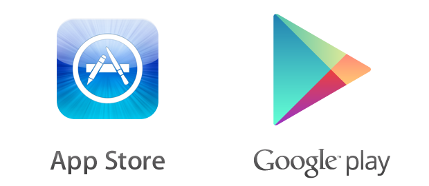 The ios app made. Google play store png
