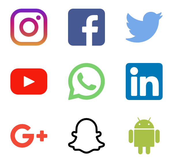 Twitter facebook instagram png.  icon packs for