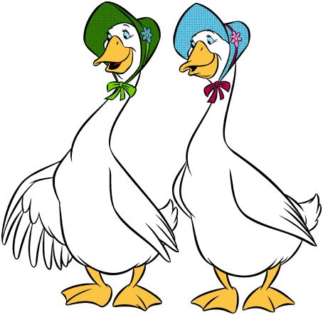 Goose clipart abigail. Disney s voice acting