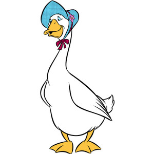 goose clipart animated