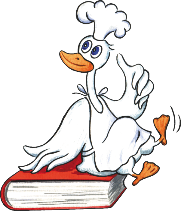 goose clipart cooked