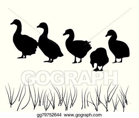 goose clipart gaggle goose