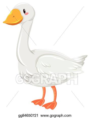 goose clipart happy