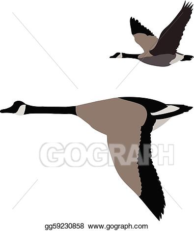 goose clipart icon canadian