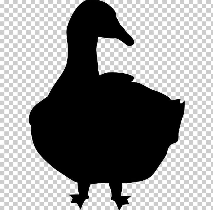 goose clipart silhouette