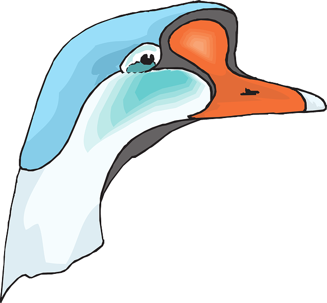 Goose clipart vector. Free image on pixabay