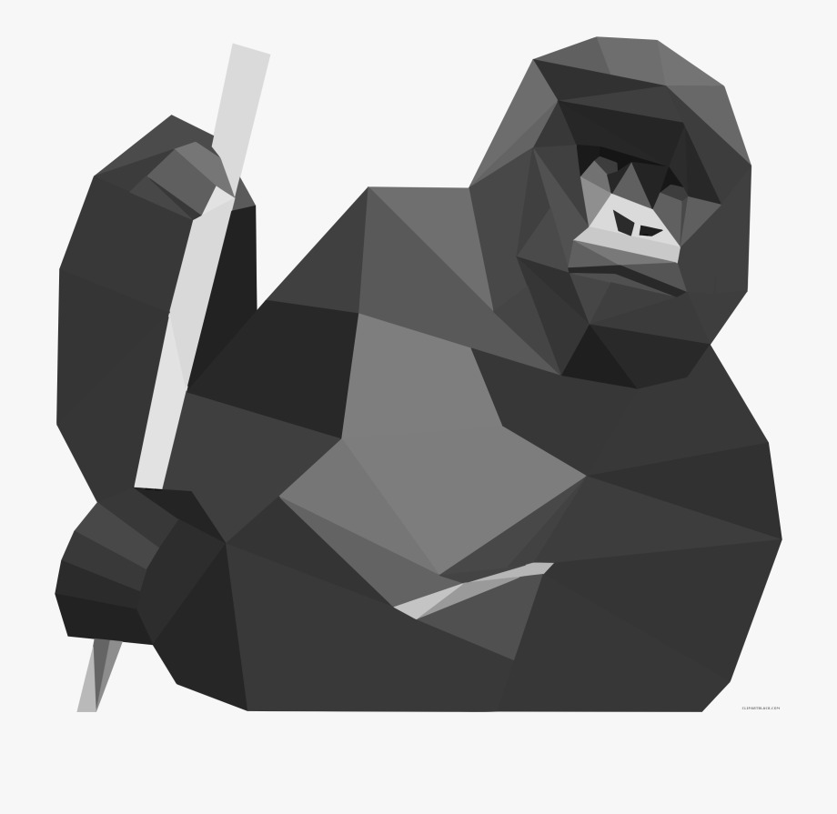 gorilla clipart cool