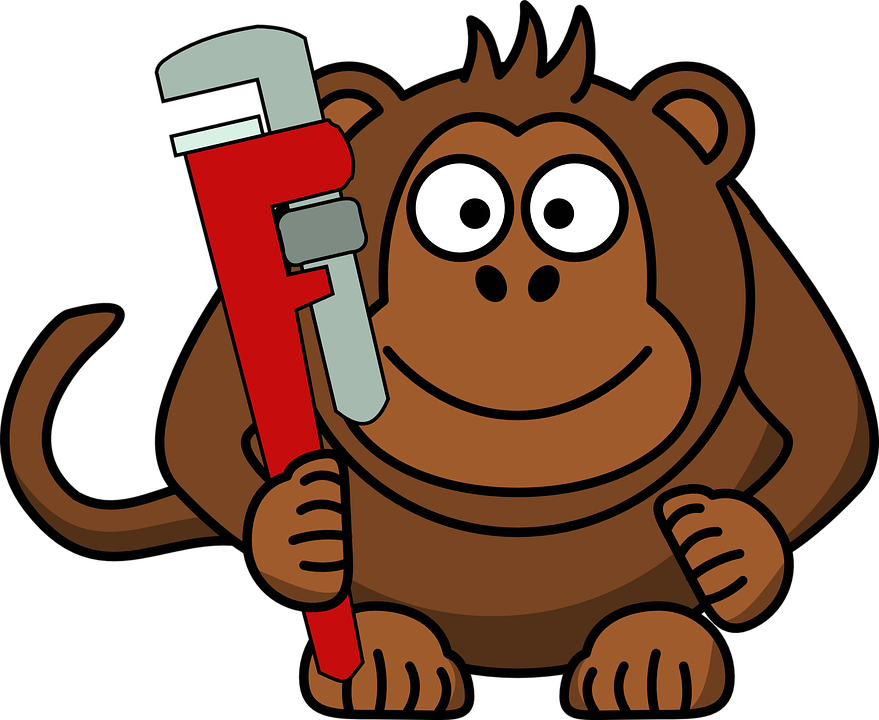 gorilla clipart cute