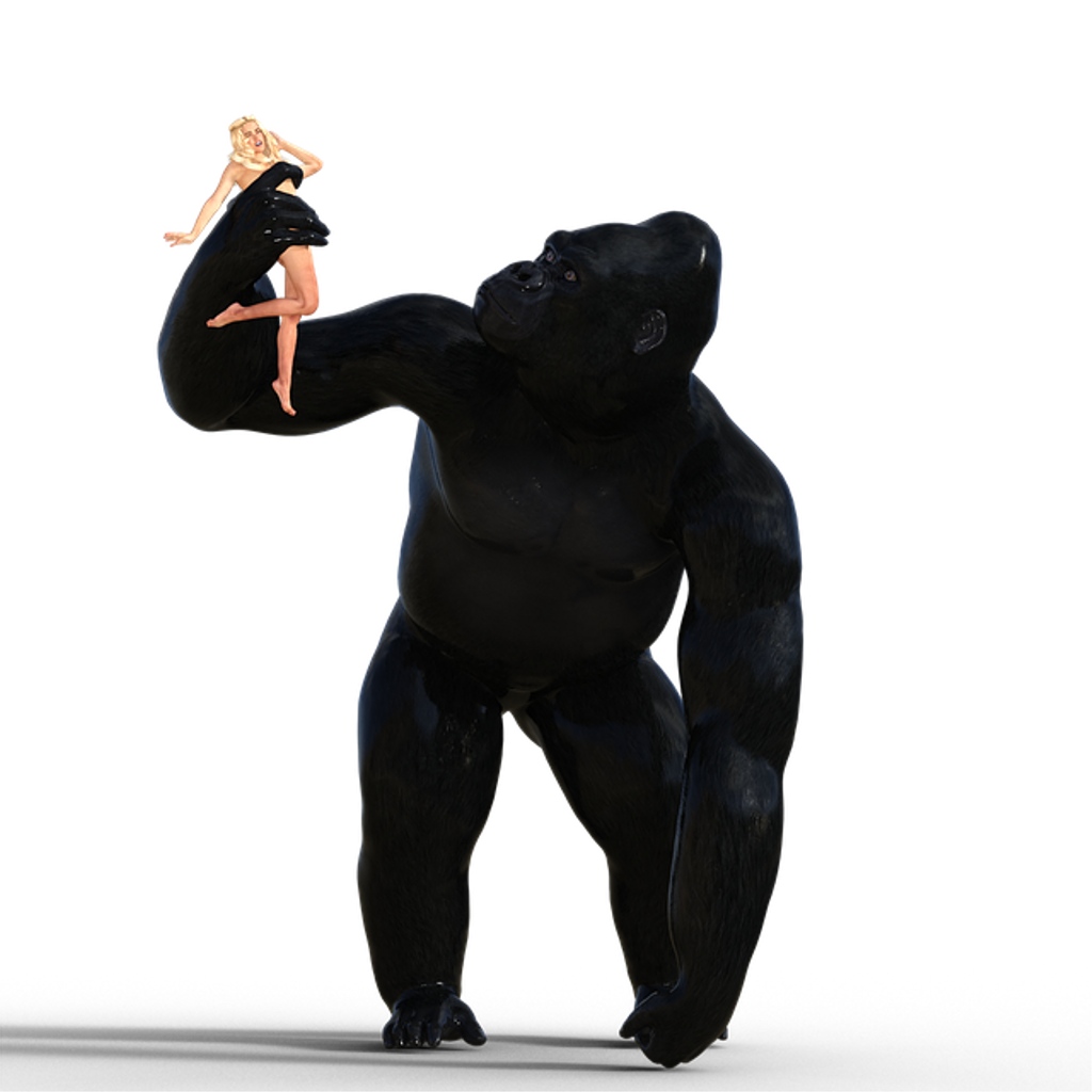 gorilla clipart gorilla arm