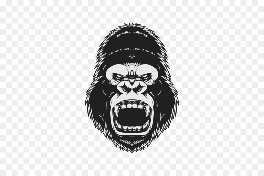 gorilla clipart gorilla head