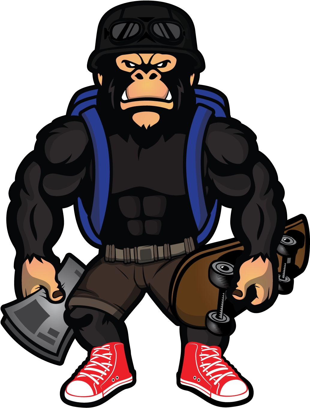 gorilla clipart guerilla
