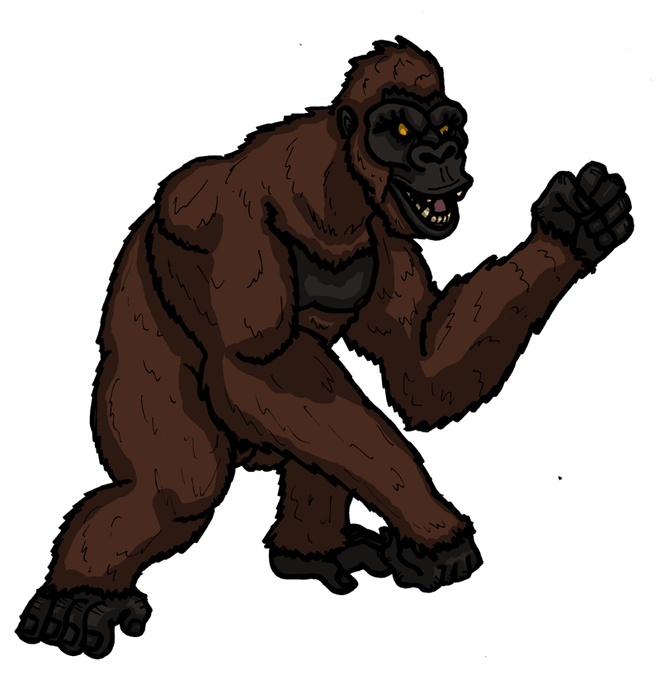 gorilla clipart king kong