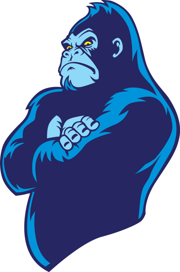 gorilla clipart logo