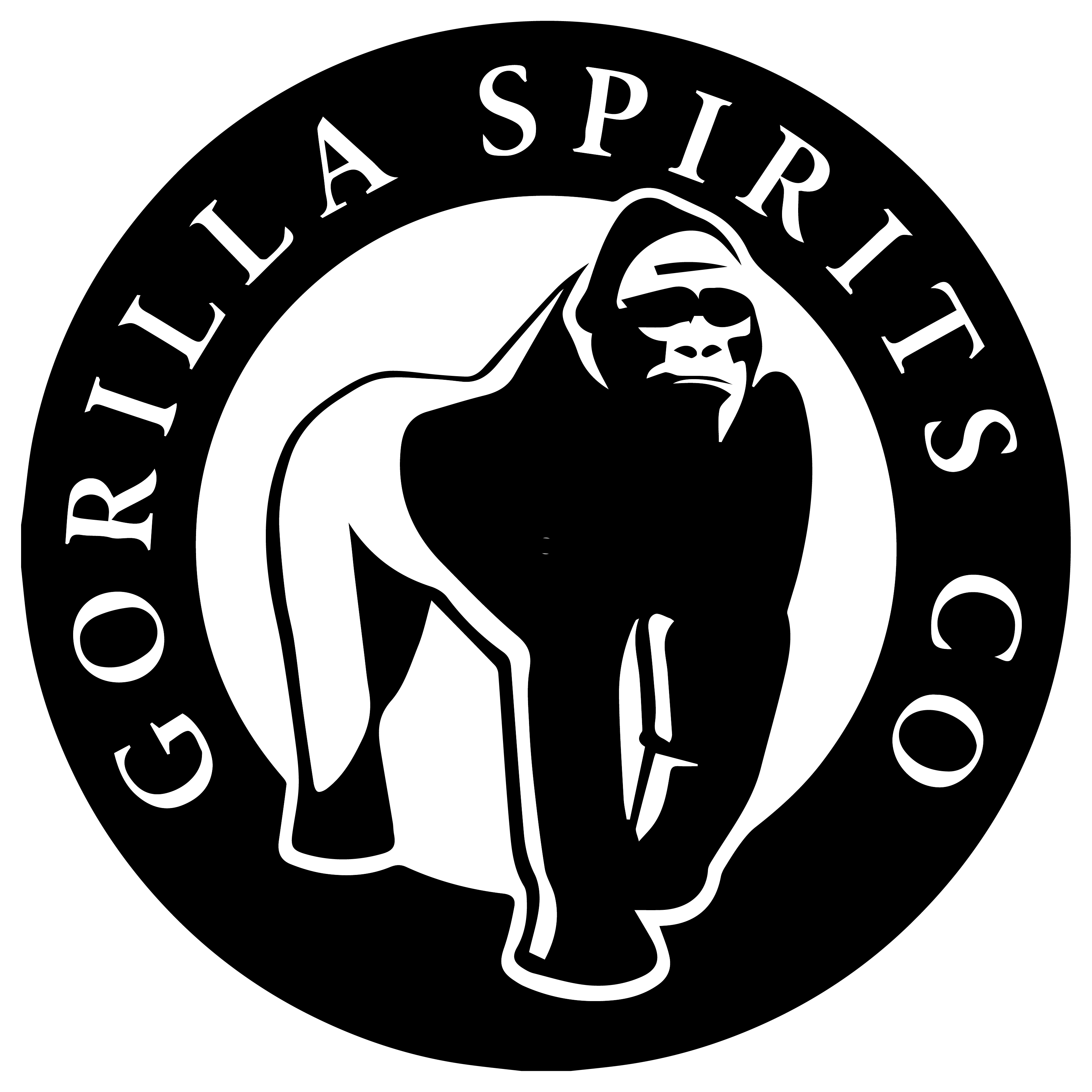 gorilla clipart strong