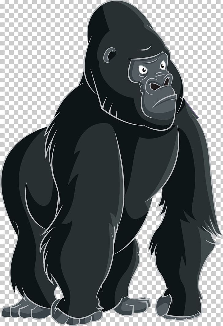 gorilla clipart vertebrate animal