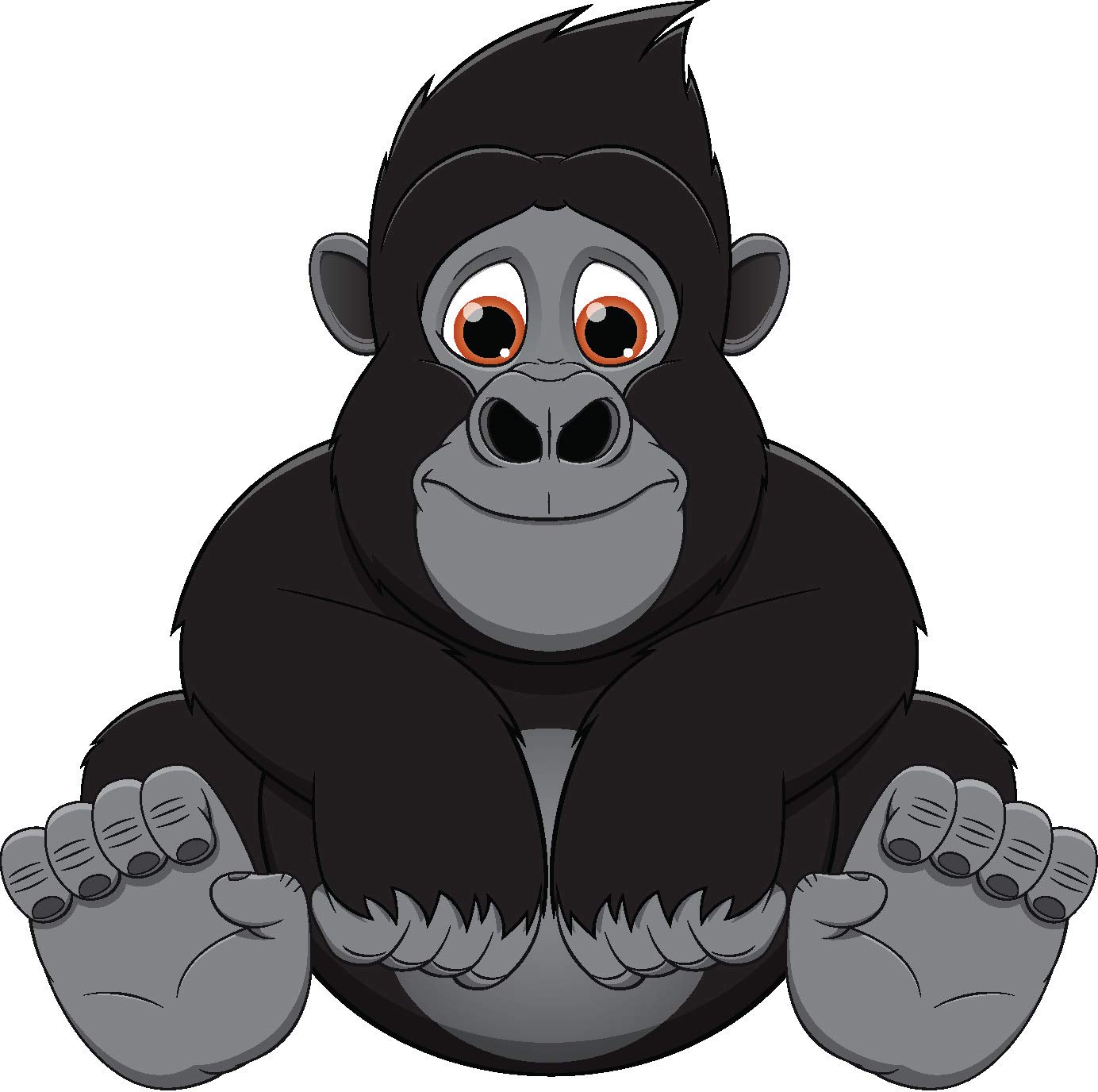 Gorilla Clipart Cartoon