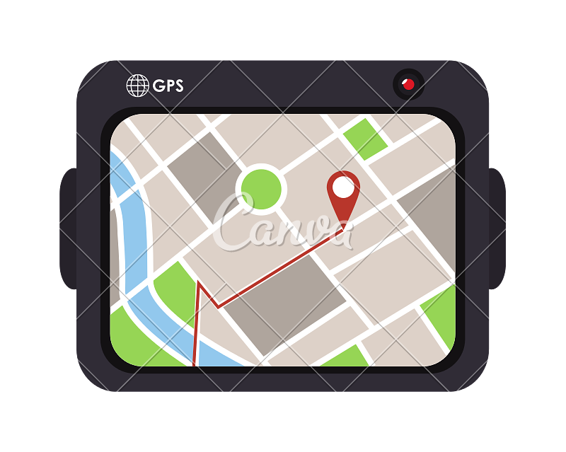 Device icon icons by. Gps clipart checkin