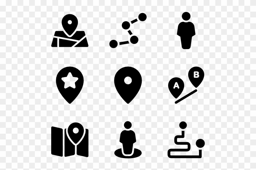 Gps clipart location symbol. Pin in word 