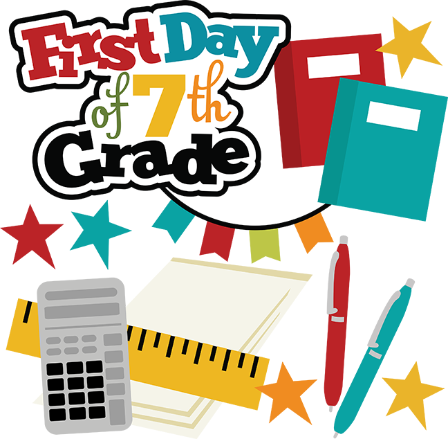 First day of th. Grades clipart 2nd