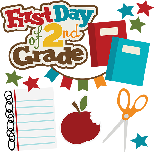 Grades clipart 2nd. First day of nd