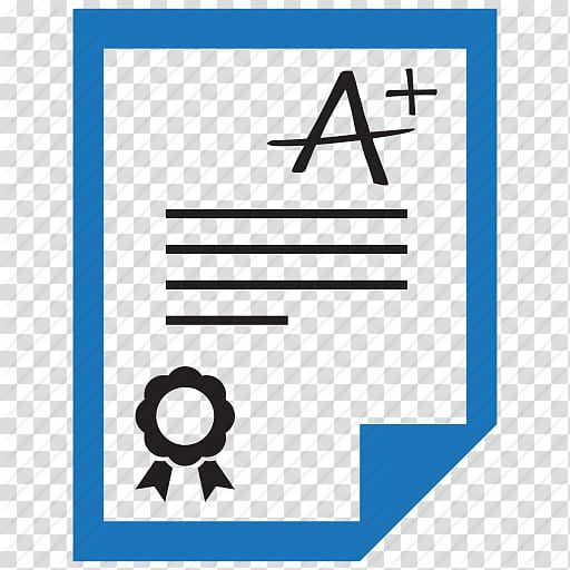 A text computer icons. Test clipart test result