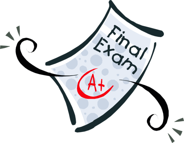 study clipart school examination