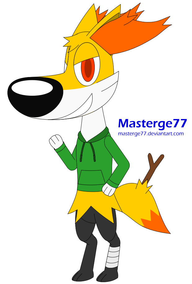 Flynn the braixen by. Grades clipart perfectionist