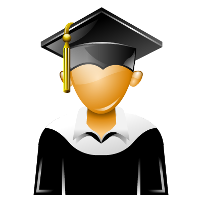 graduate clipart icon