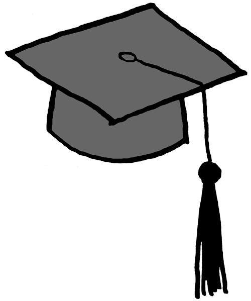 Graduate clipart memorable. Free cap and gown