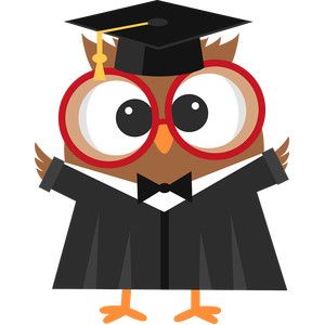 owl clipart graduate