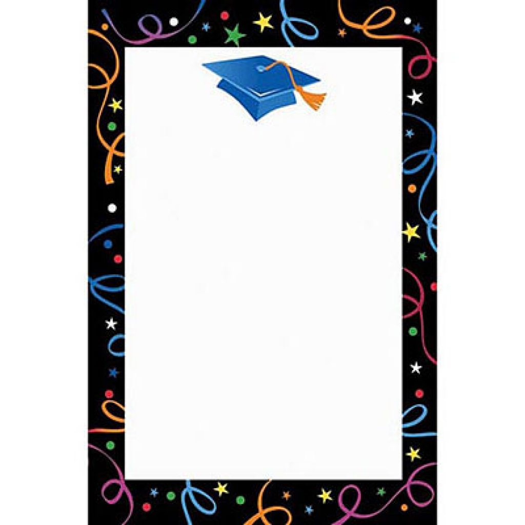 Free clip art for. Graduation clipart borders