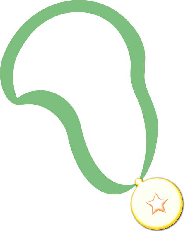 medal clipart outline
