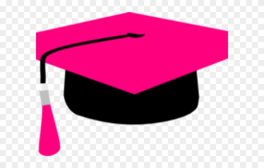 graduation clipart pink