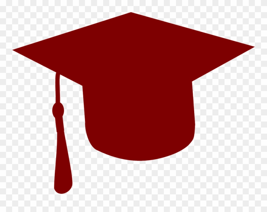 graduation clipart red