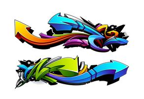 Graffiti clipart arrow. Arrows free vector art