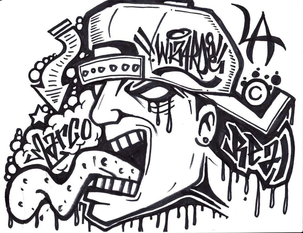 graffiti clipart character