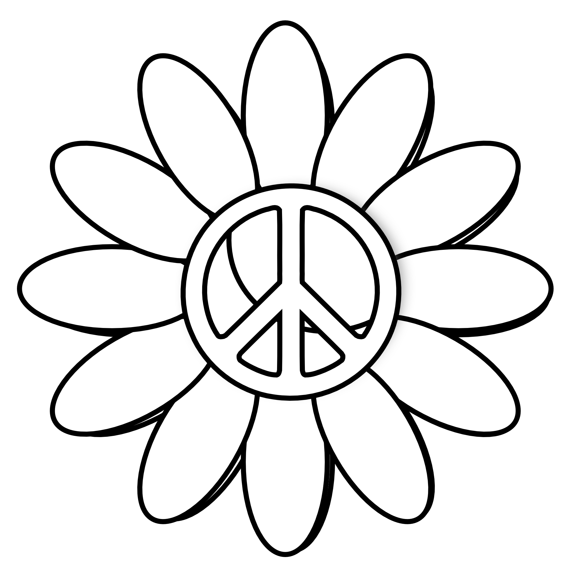 peace clipart vector