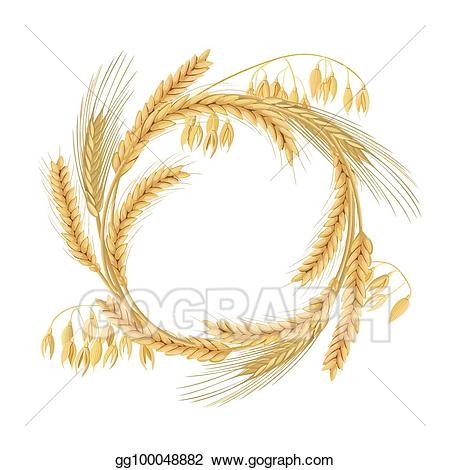 grain clipart rye