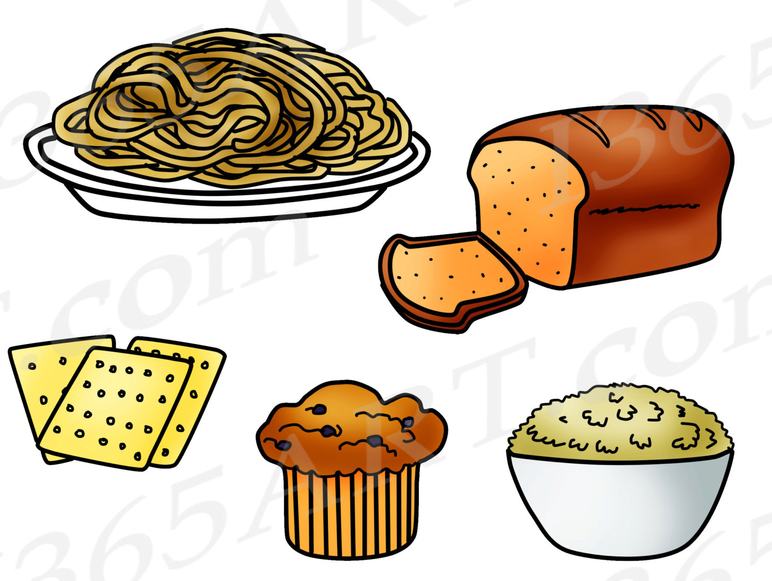 grains clipart grain product