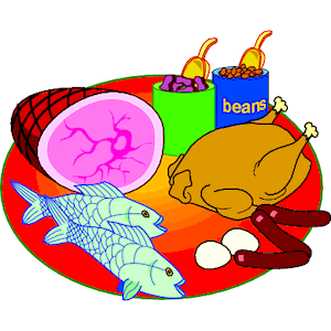 seafood clipart maet